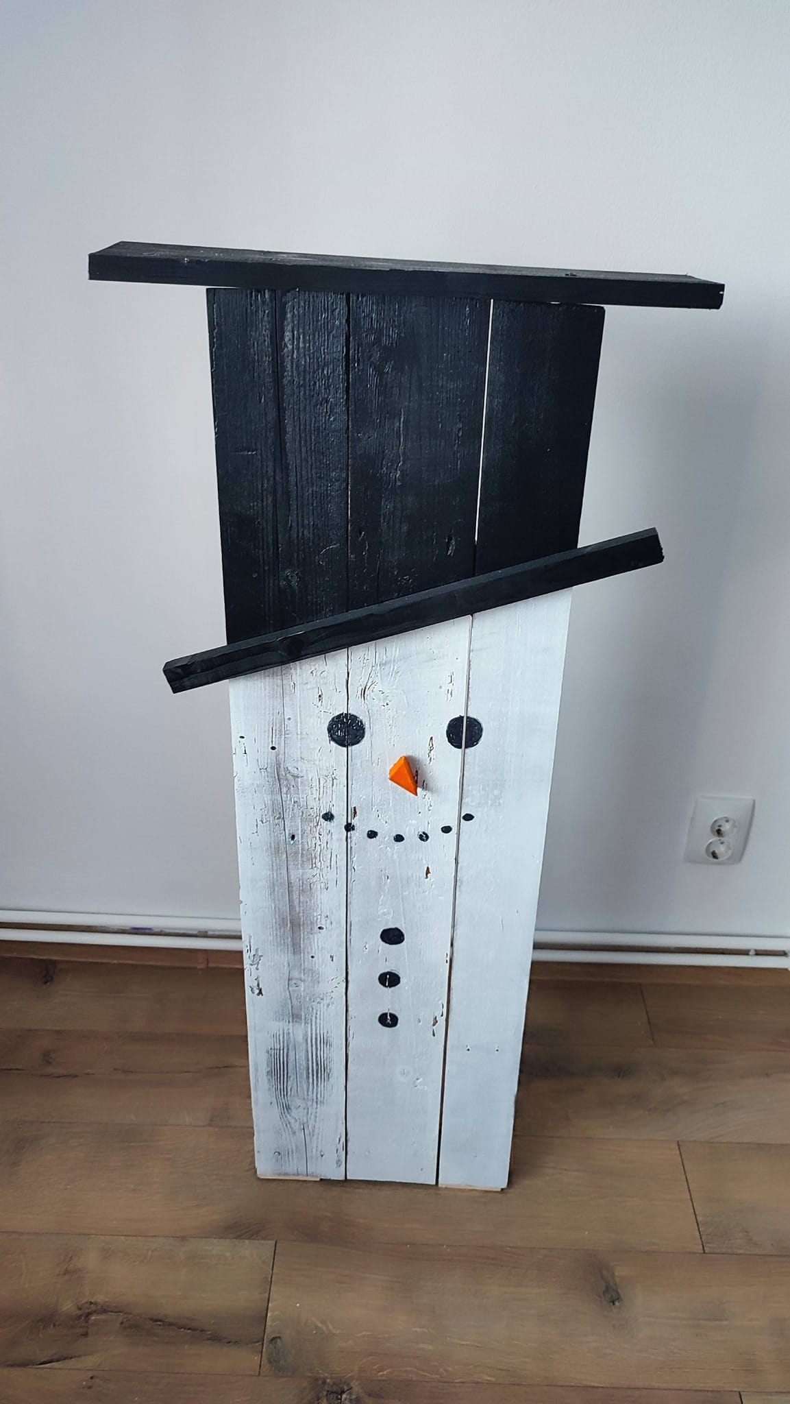 Om de zăpadă 133x50cm
