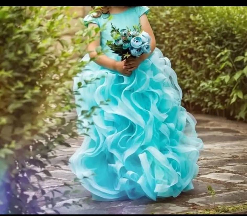 Rochie turqoise 3-4 ani